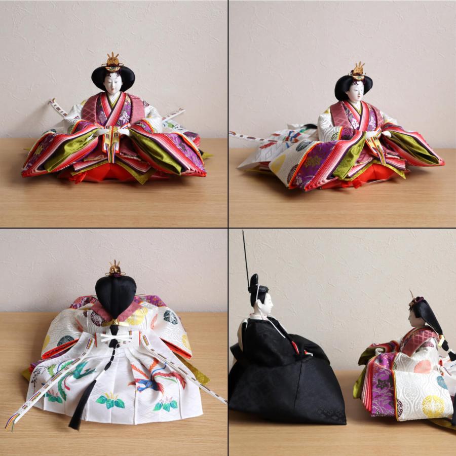雛人形 最高級 京製 ひな人形 おひなさま 京都 大橋弌峰 京九番正絹