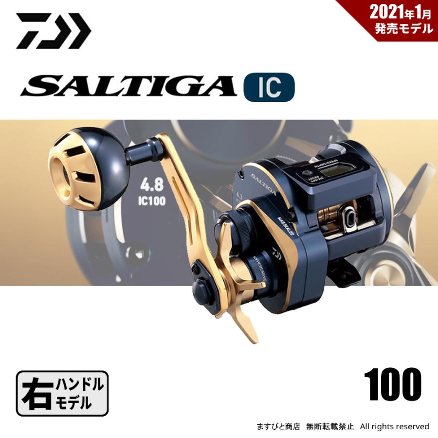 DAIWA（ダイワ） 21ソルティガ IC 100 送料無料 : ますびと商店 - 通販