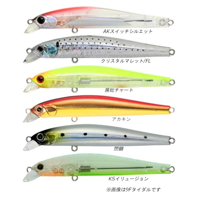 ZIP BAITS（ジップベイツ） ザブラシステムミノー9F シーバスルアー