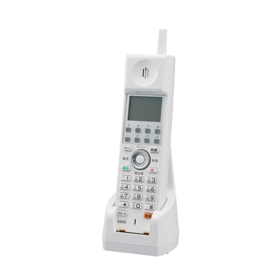 SAXA サクサ WS1000(W) 8ボタン シングルゾーンDECTコードレス電話機
