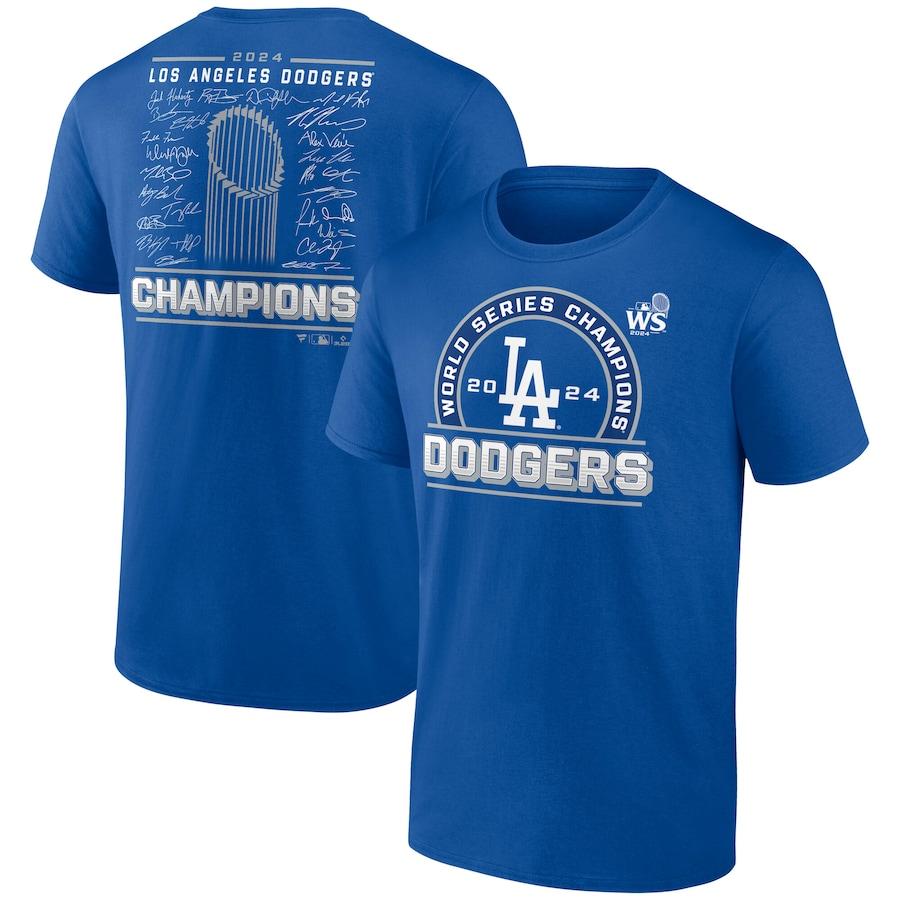 MLB ドジャース Tシャツ 【海外版】ワールドシリーズ2024優勝記念