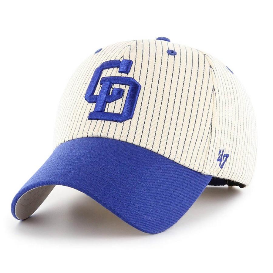 中日ドラゴンズ グッズ キャップ/帽子 ビンストライプツートン '47 MVP