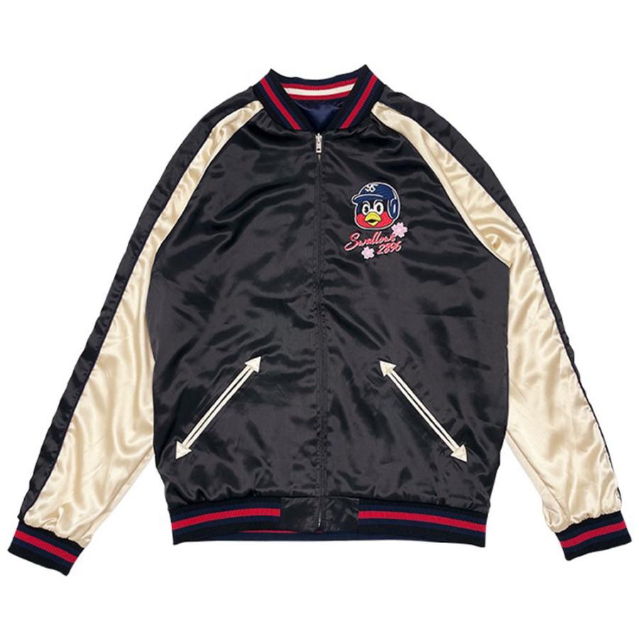 つば九郎 東京ヤクルトスワローズ グッズ ジャケット 2022 スカジャン