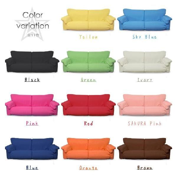 ローソファー 2人掛け ソファ ラブソファ 二人掛け ワッフル 軽量 日本