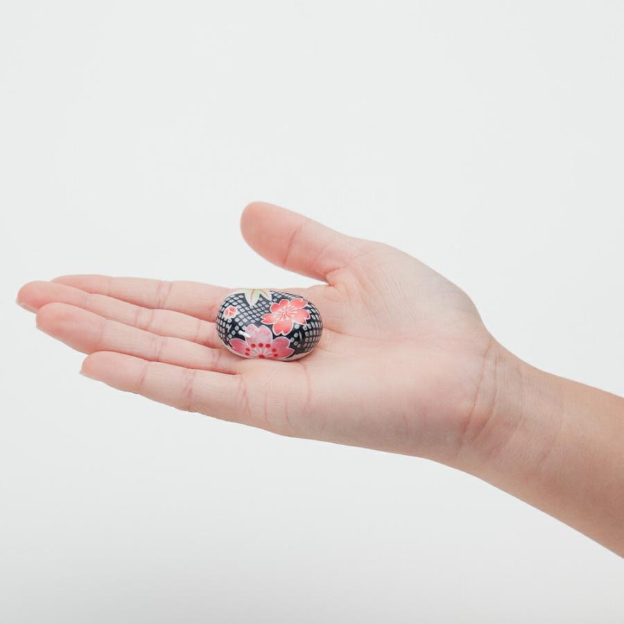 みよし漆器本舗 箸置き 6色セット 陶器製 お豆 おしゃれ かわいい