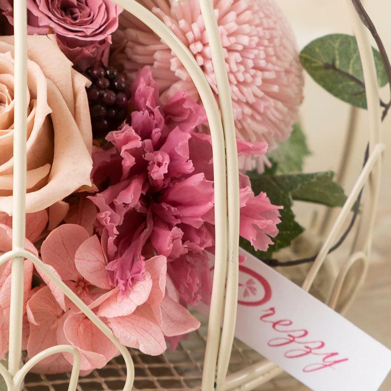 プリザーブドフラワー 母の日 ギフト アレンジメント お花 大人可愛い