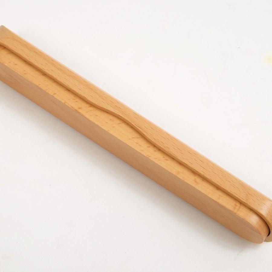 みよし漆器本舗 箸箱 天然木製 ブナの木 くりぬき箸箱 子供用 箸入れ