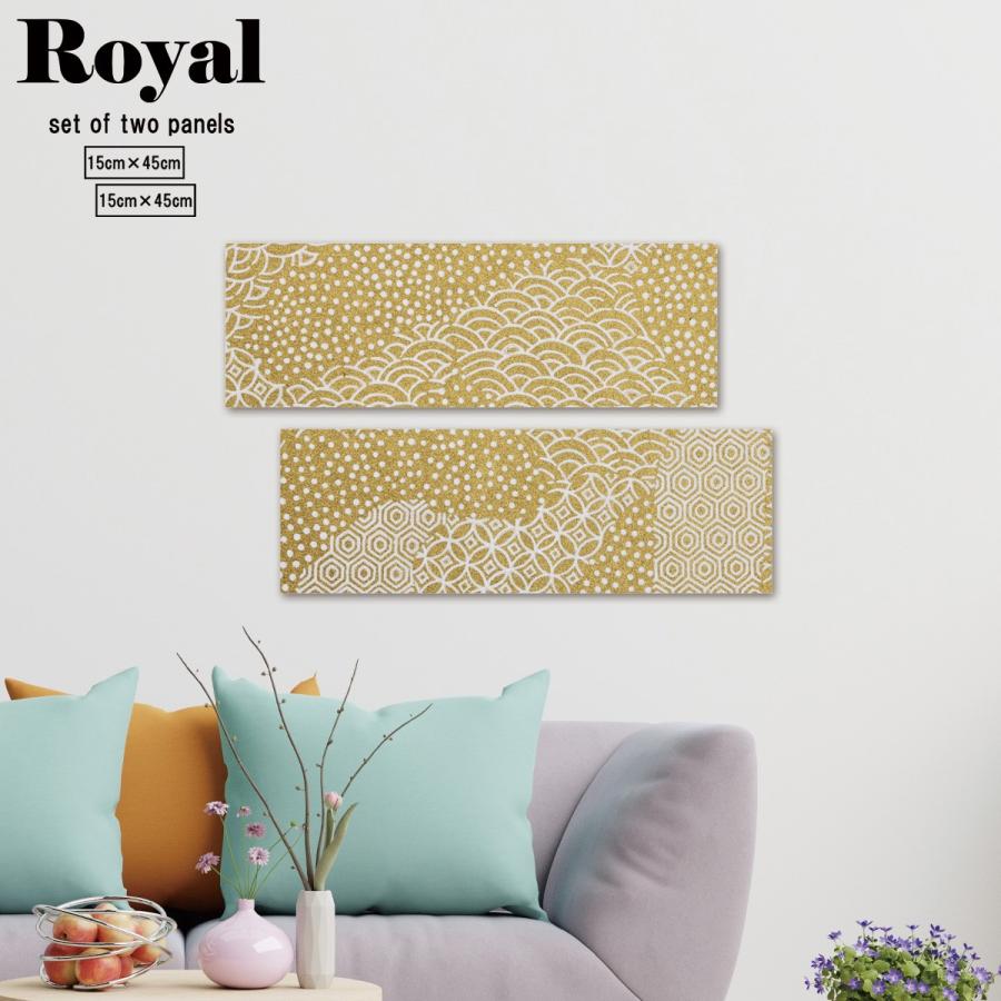 ファブリックパネル 和 2連 和柄 和風 和モダン 和室 和花 桜 着物柄