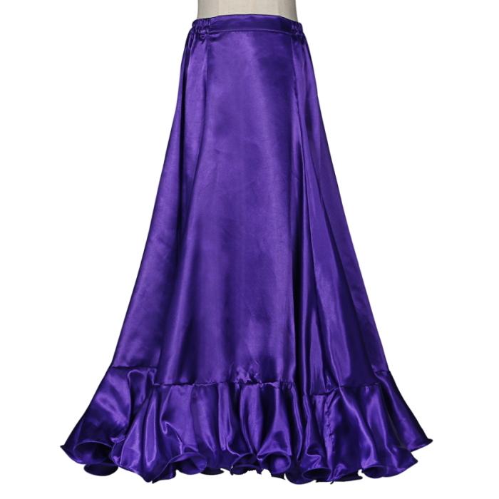 フラメンコ衣装 ペチコート【パープル 紫 】 スカート ダンス衣装