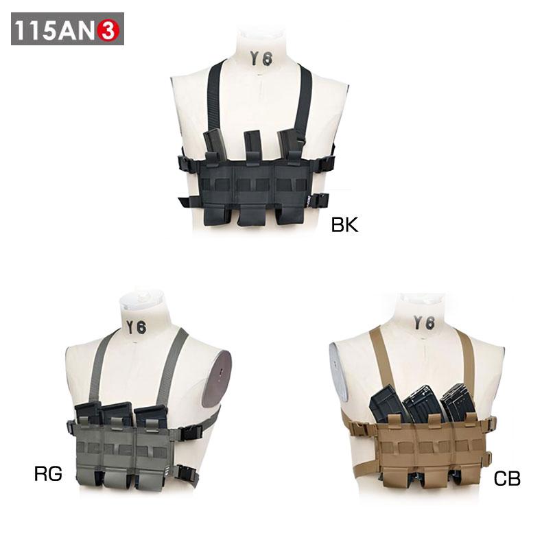 x115xTAYLOR 3×6 MICRO CHESTRIG スリーバイシックス マイクロ