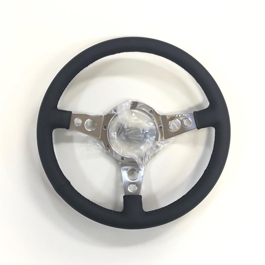 モトリタMK4レザーステアリング・13インチディッシュ : ミニマルヤマ