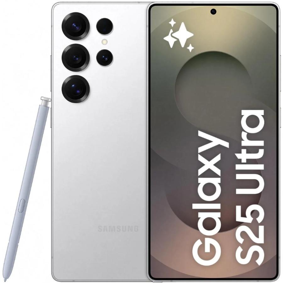 Galaxy S Samsung S25 Ultra S938B Dual Sim 5G 12GB RAM 512GB 白