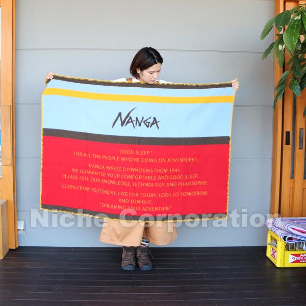 NANGA（ナンガ） トラディショナルブランケット N1N1 ひざ掛け 膝掛け