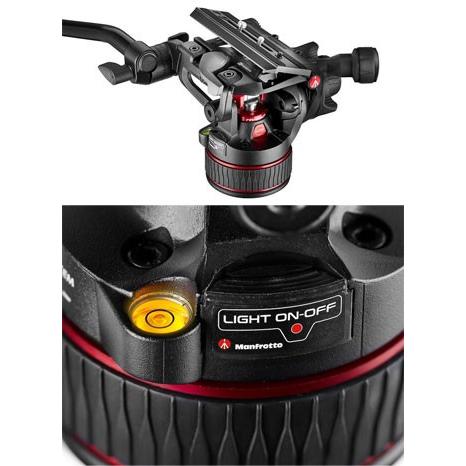 Nitrotech Manfrotto MVH608AH ナイトロテック608フルードビデオ雲台