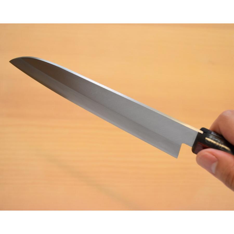 高級包丁 三徳包丁 170mm 青紙スーパー 割込 『兼景』 高品質 日本製