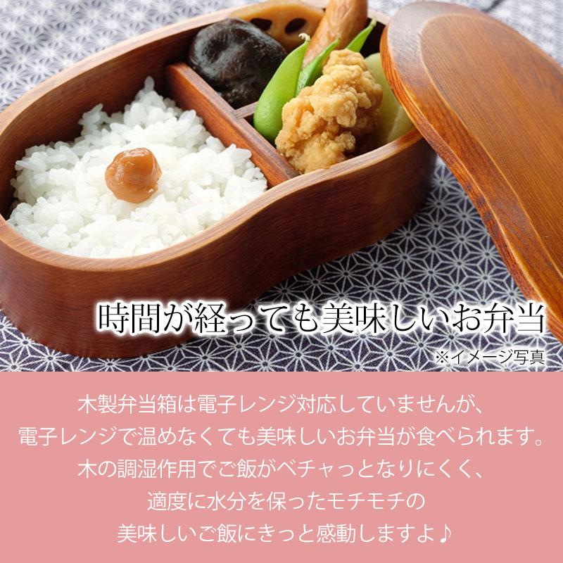 みよし漆器本舗 お弁当箱 漆塗り 480ml 弁当箱 スクエア型 1段 ブナの