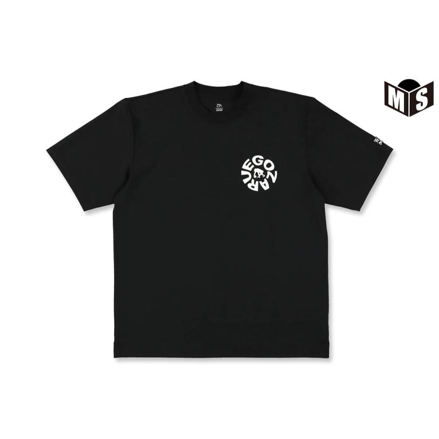 EGOZARU（エゴザル） ミックスロゴオーバーサイズドTシャツ(EZBH