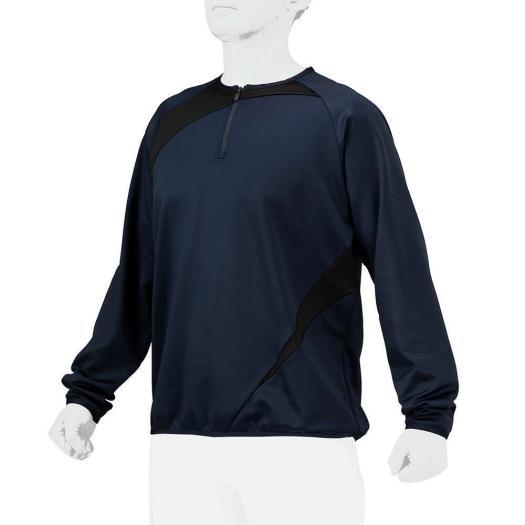 MIZUNO（ミズノ） ミズノ公式 裏起毛ニットジャケット ハーフZIP ユニ