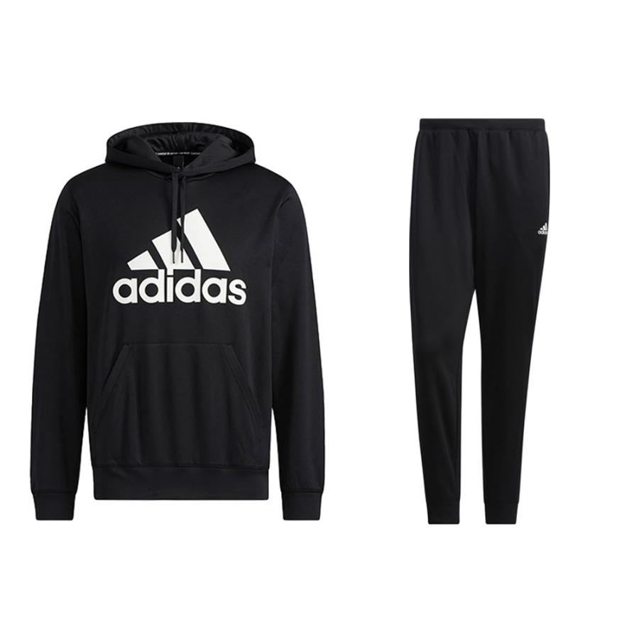 adidas（アディダス） M MH BOS 裏起毛 スウェットパーカー パンツ