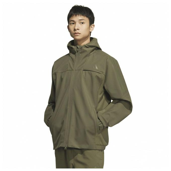 adidas（アディダス） 【オリーブのみ】スリーストライプス ウインド