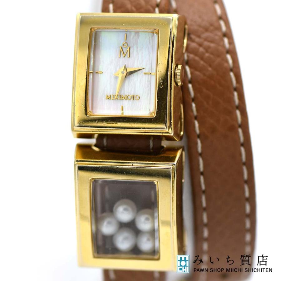 質屋 腕時計 稼働 MIKIMOTO ミキモト マルチフォームウォッチ NNS378CF
