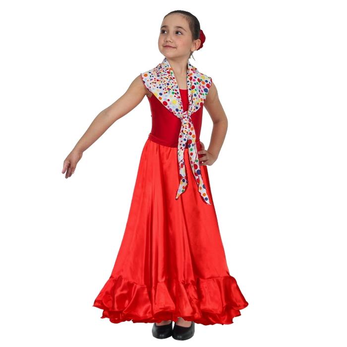 フラメンコ衣装 ペチコート スカート ダンス衣装 ロングスカート