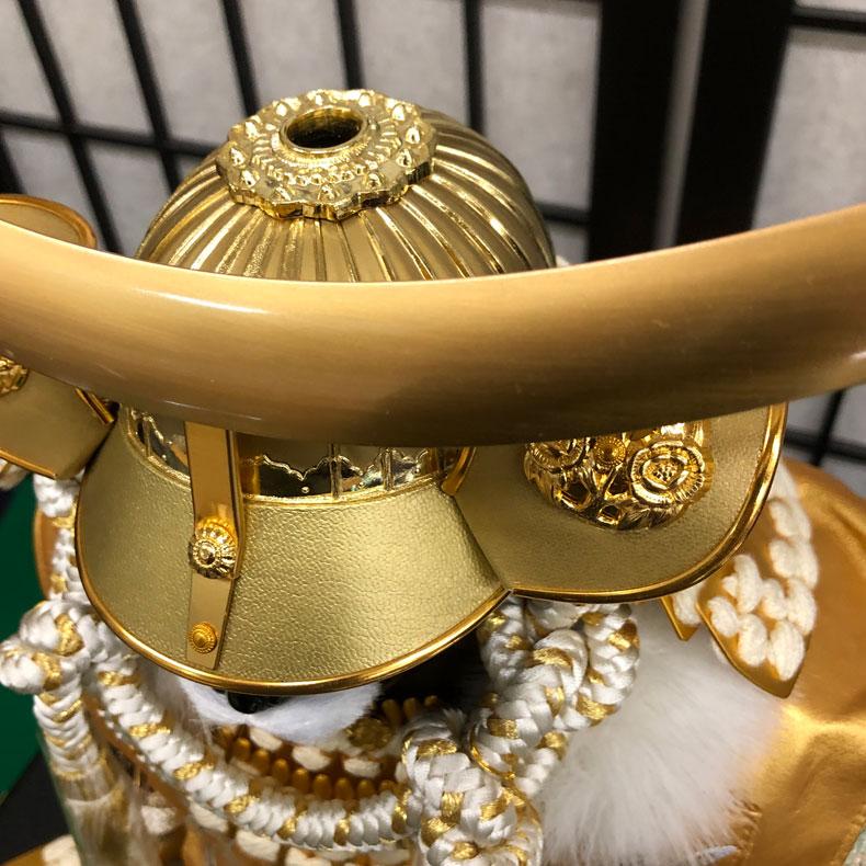 甲冑師 翠鳳作 黄金伊達政宗公之鎧 収納式 鎧飾り 10号 鎧単品 五月