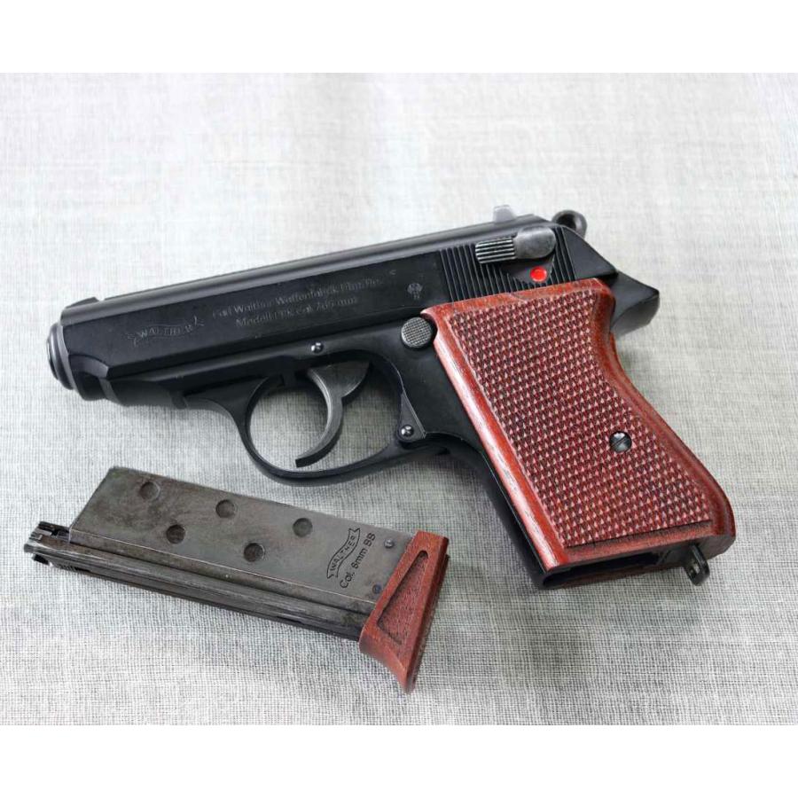 If-Product マルゼン製 PPK用グリップ ウォールナット材 木製グリップ