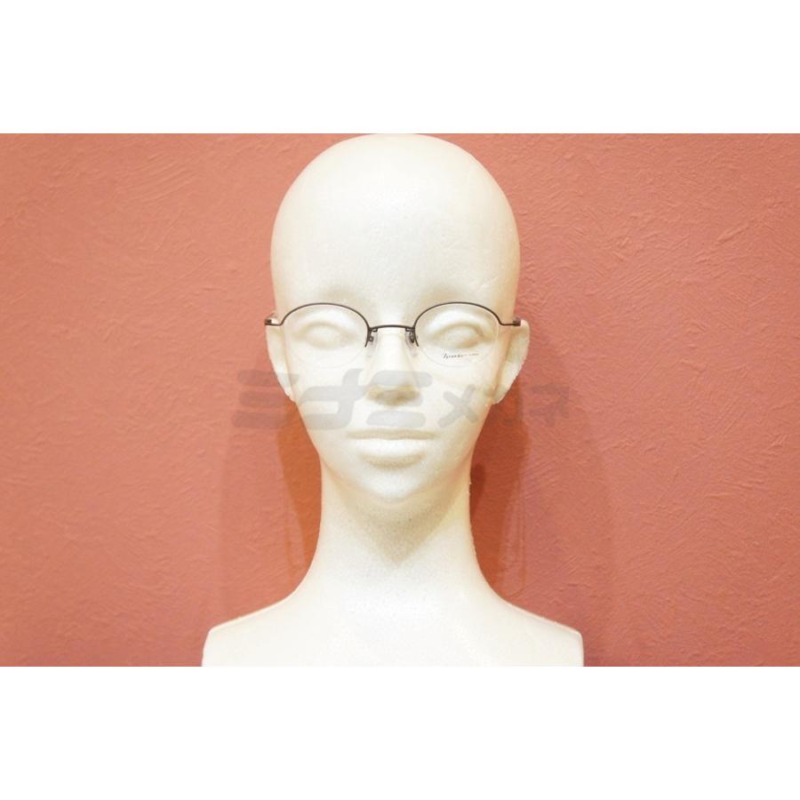 Zparts メガネ Z-108 Col.BRIP ハーフリム ナイロール 半リム 芸能人