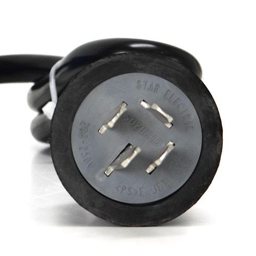 三相200V 極太VCTF3.5sq キャブタイヤコード 20m (20A／4芯／防雨