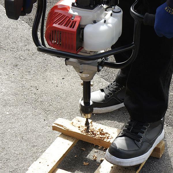 カーツ エンジンオーガー AG260（22.5cc）＋50Φ超硬2枚刃オーガー+13mm