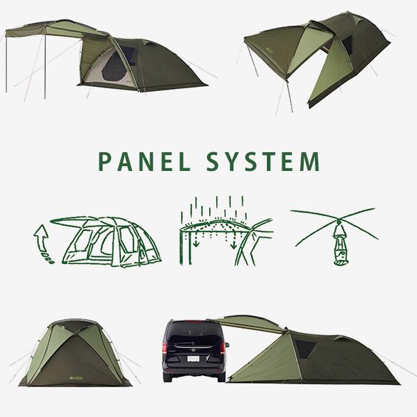 LOGOS（ロゴス） neos PANELオーニングプラトーXLセット-BB 71208008