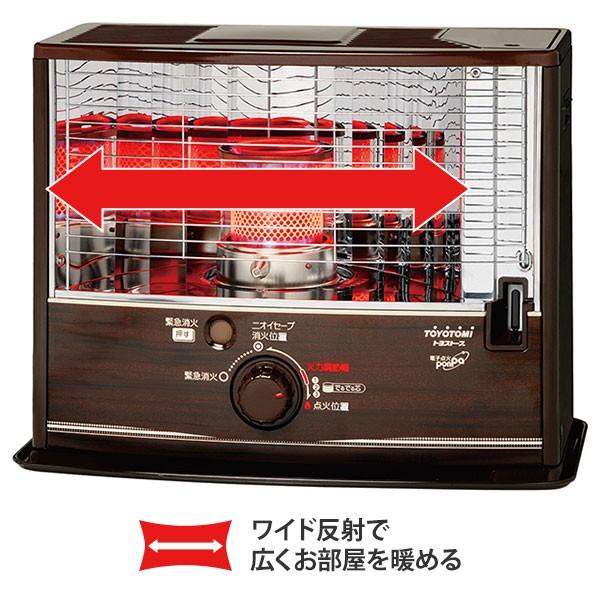 TOYOTOMI（トヨトミ） 石油ストーブ RS-W290(M) 木目 [TOYOTOMI 灯油