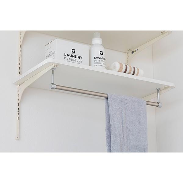 南海プライウッド ランドリー可動棚セット LT2P-CW-A 収納棚 洗面所