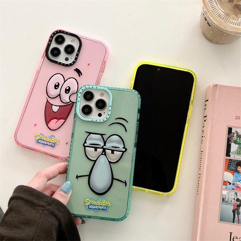 送料無料 CASETIFY スポンジ・ボブ パトリック・スター アイフォン