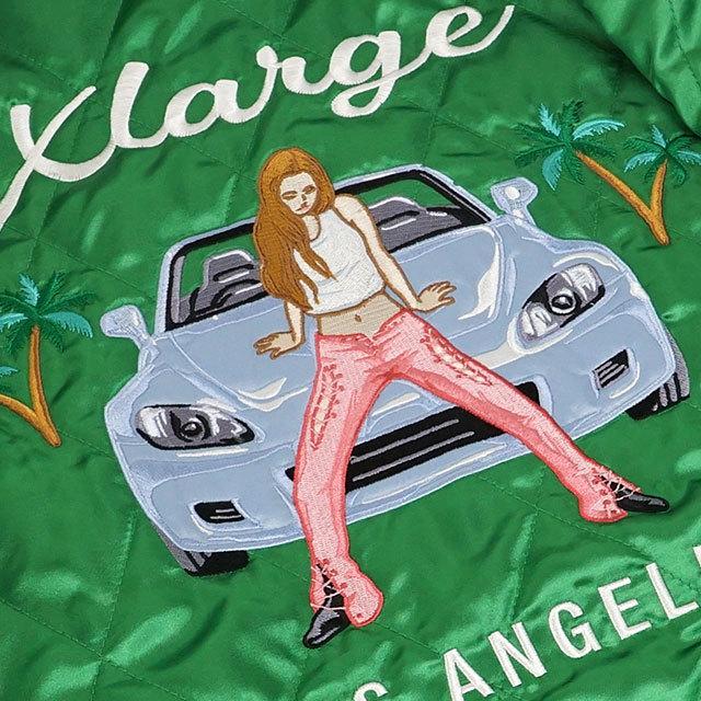 XLARGE（エクストラ ラージ） リバーシブルフラッグ GAL スーベニア