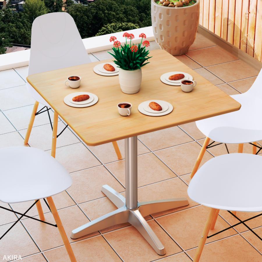 家具のAKIRA カフェテーブル 四角テーブル ダイニングテーブル サイド