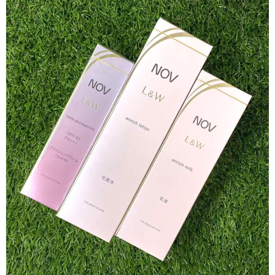 NOV L＆W 【特典つき】ノブ L＆W エンリッチローション＆エンリッチ