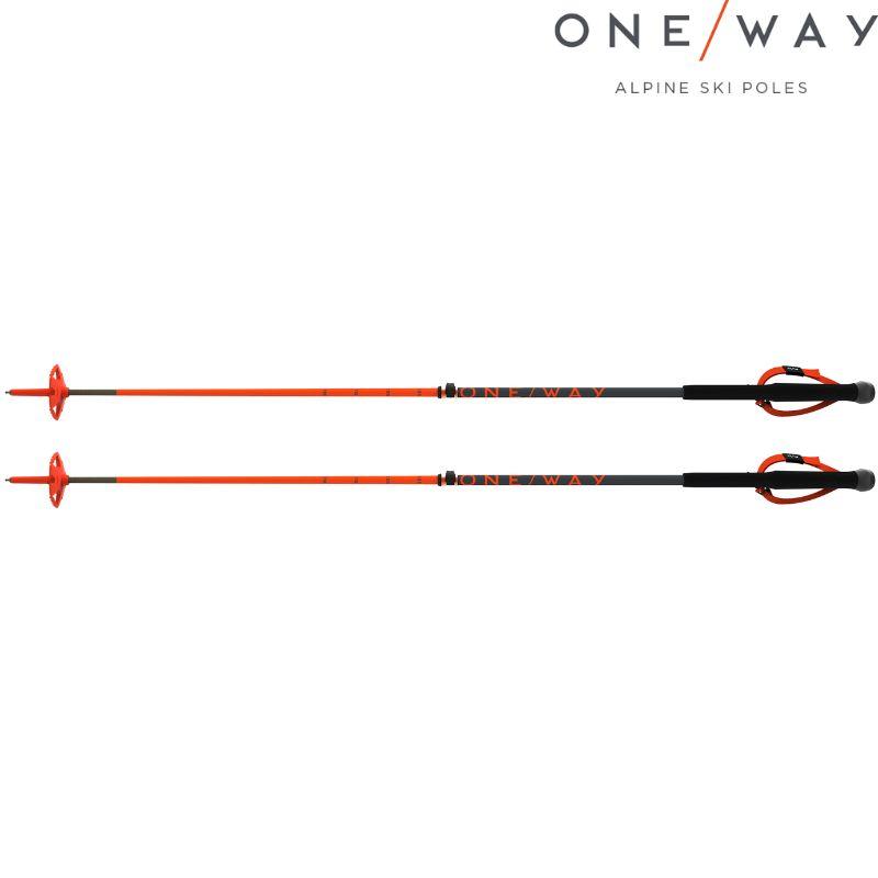 one way（ワンウェイ） ワンウエイ 調整式スキーポール ONEWAY TR