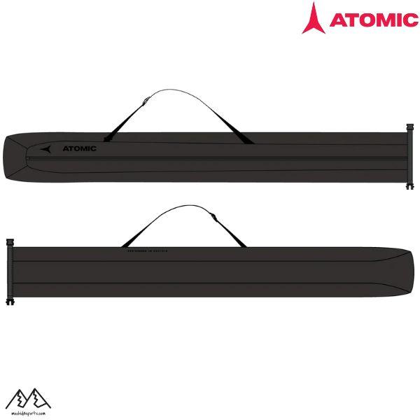ATOMIC（アトミック） 2台入 スキーケース ブラック ATOMIC DOUBLE SKI
