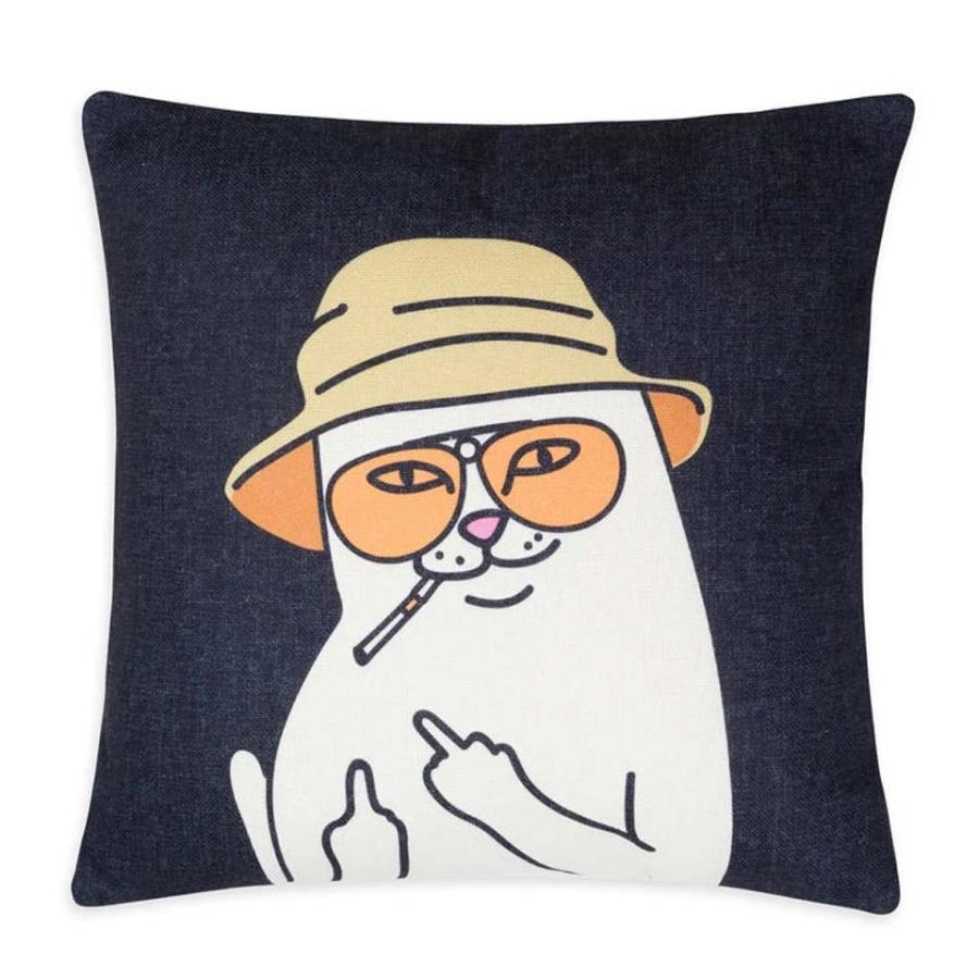 RIPNDIP（リップンディップ） ピロー クッション Nermal S. Thompson