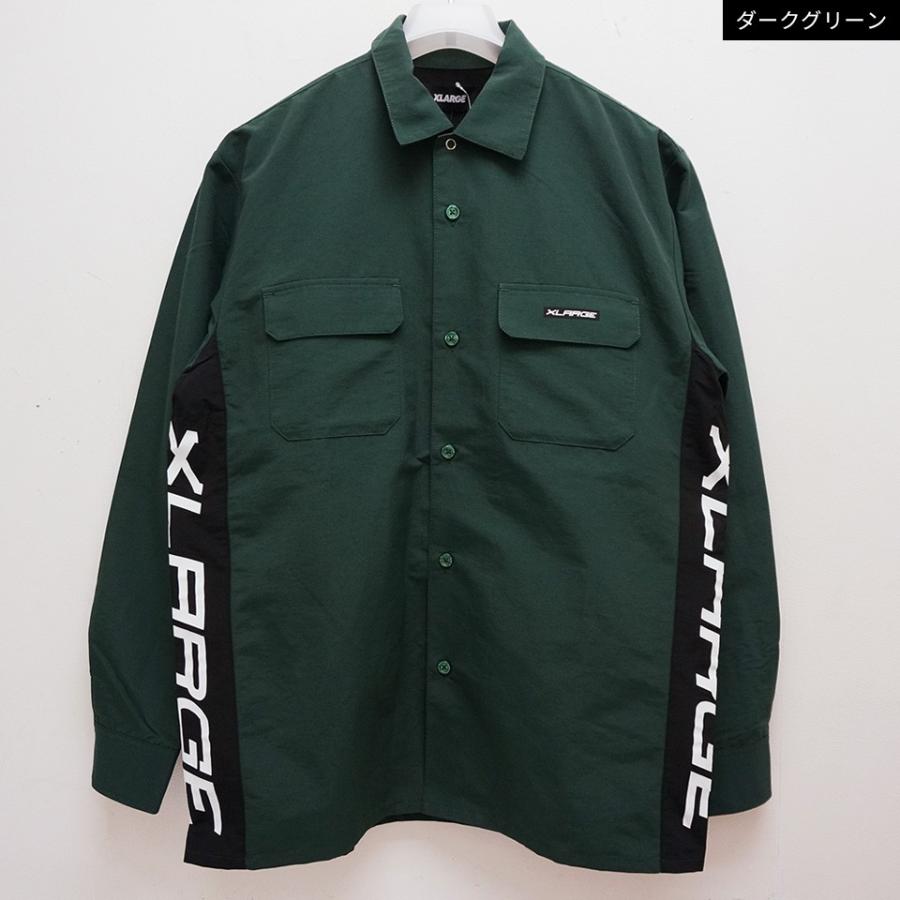 XLARGE（エクストラ ラージ） ナイロン ワークシャツ NYLON WORK SHIRT