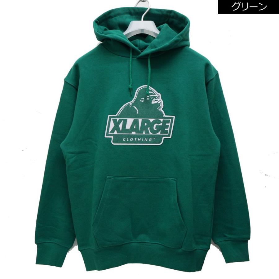 XLARGE（エクストラ ラージ） 全2色 パーカー SLANTED OG PATCH HOODIE