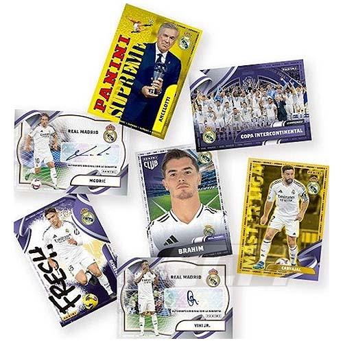 予約ESC01】【国内未発売】PANINI CLUB レアルマドリード 24-25