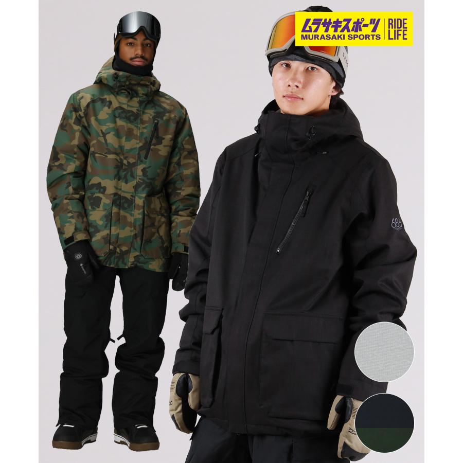 686（シックスエイトシックス） スノーボード ウェア ジャケット ユニ