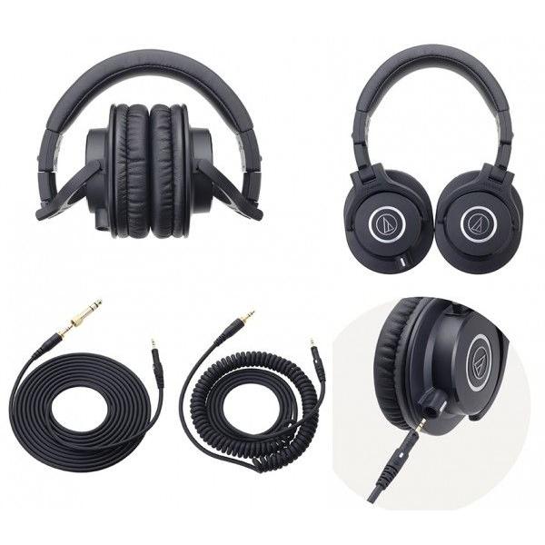 オーディオテクニカ（audio-technica） audio-technica ATH-M40x Black