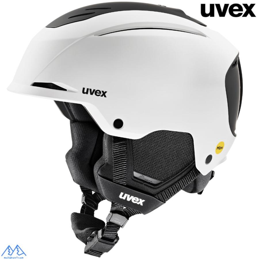 UVEX（ウベックス） スキーヘルメット ミップス ホワイト ブラック