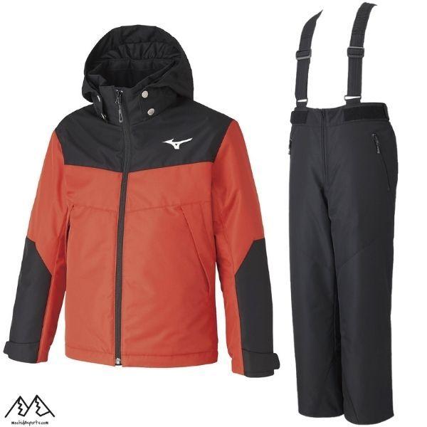 MIZUNO（ミズノ） ジュニア スキーウエア スキースーツ ブラック