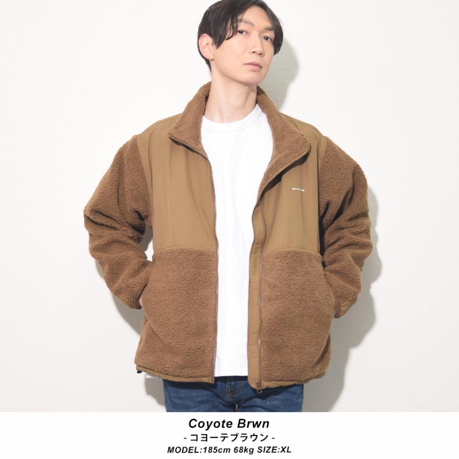 Kireime Camp ボアジャケット メンズ ボアブルゾン アウトドア