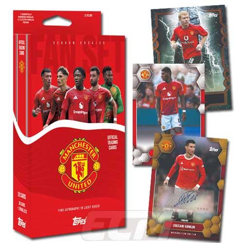 TOP03】【国内未発売】Topps マンチェスターUTD 24-25 ファンカード